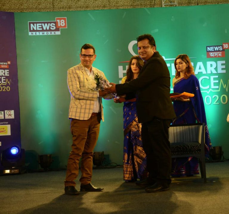 News 18 Assam Health care excellence award --Dr. Arup Jyoti Kalita as Jury Member