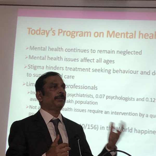 Mental Health awareness program - Jamia Hamdard, New Delhi- 2019