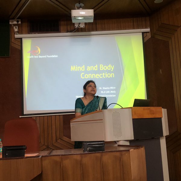 Lecture on Mind-Body connection - Mental health program