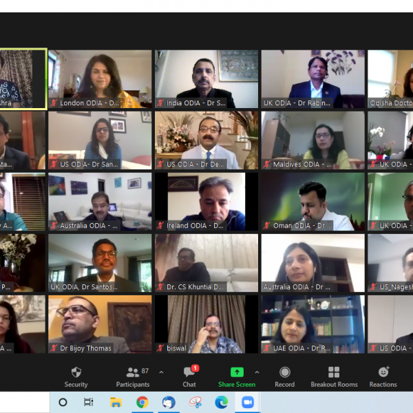 Dr. S N Misra participated as Lead speaker from India - International Webinar on COVID19 vaccine launch - Odisha Doctors International Association (ODIA)