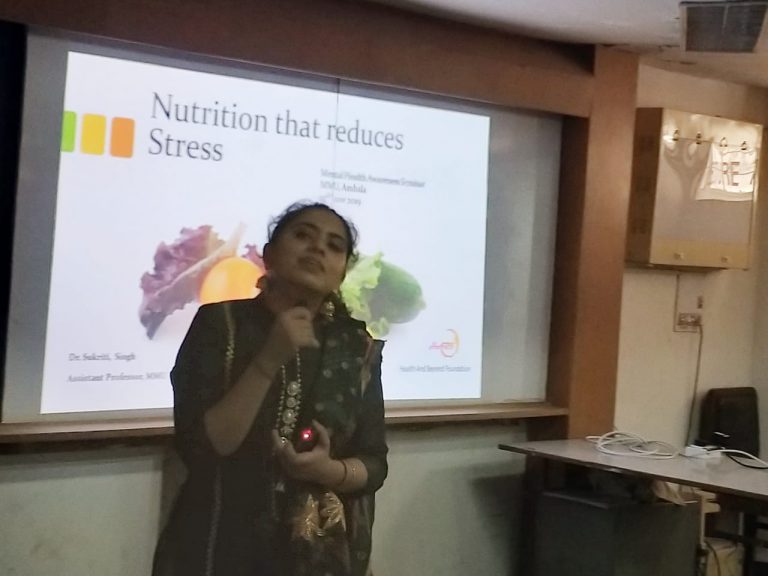 Mental wellness - Nutrition unit
