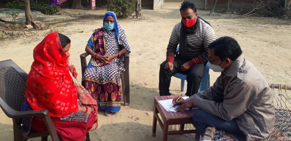 Gender study Uttar Pradesh -December 2020 - Household interviews