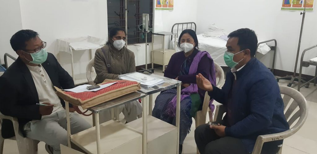 HWC assessment in Urban PHC - Manipur