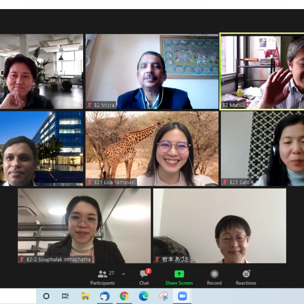 Dr.SN Misra as the Commentator in the 39th Annual Conference of Japan Association of International Health- February 2021